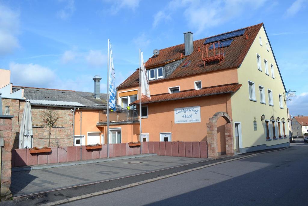 Landgasthof Hock Hotell Großostheim Exteriör bild