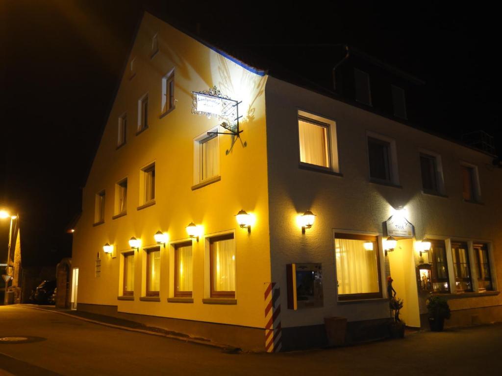 Landgasthof Hock Hotell Großostheim Exteriör bild